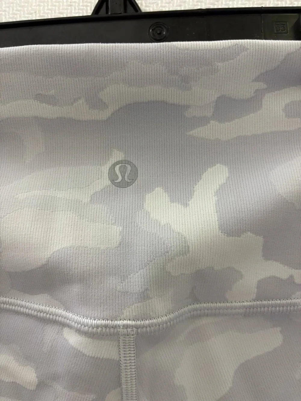 lululemon athletica Gray Camo Bike Shorts